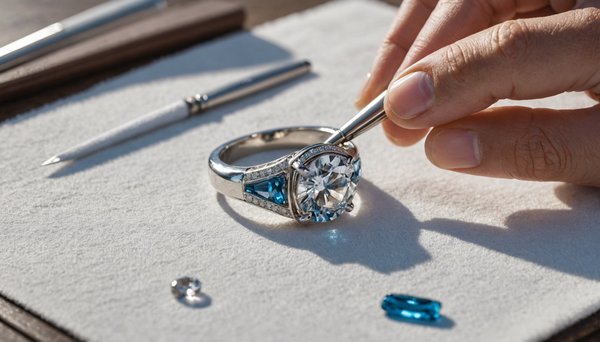 Comment nettoyer des bijoux en or blanc et diamant